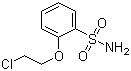 结构式 CAS# 82097-01-6, 2-(2-氯乙氧基)苯磺酰胺