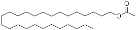 1-乙酸二十六烷基酯分子结构 (CAS 822-32-2)