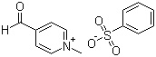 结构式 CAS# 82228-89-5, 4-甲酰基-1-甲基吡啶鎓苯磺酸盐