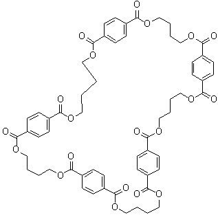 3,8,15,20,27,32,39,44,51,56-Decaoxahexacyclo[56.2.2.23,8,15,20,27,32,39,44,51,56-Decaoxahexacyclo[56.2.2.2(10,13).2(22,25).2(34,37).2(46,49)]heptaconta-10,11,12,22,23,24,34,35,36,46,47,48,58,60,61-pentadecaene-2,9,14,21,26,33,38,45,50,57-decone molecular structure (CAS 82298-33-7)