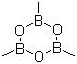 Trimethylboroxine molecular structure (CAS 823-96-1)
