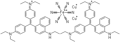 Pigment Blue 62 molecular structure (CAS 82338-76-9)