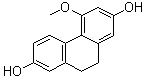 structure of CAS# 82344-82-9, Coelonin;9,10-Dihydro-4-methoxy-2,7-phenanthrenediol