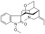 胡蔓藤碱乙分子结构 (CAS 82375-29-9)