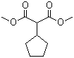 Dimethyl cyclopentylmalonate molecular structure (CAS 82491-60-9)