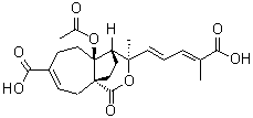 Pseudolaric acid C2 molecular structure (CAS 82508-35-8)