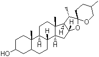 结构式 CAS# 82597-74-8, 知母皂苷元