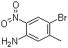 4-Bromo-5-methyl-2-nitroaniline molecular structure (CAS 827-32-7)