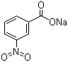 Sodium 3-nitrobenzoate molecular structure (CAS 827-95-2)