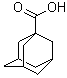 structure of CAS# 828-51-3, 1-Adamantanecarboxylic acid;Adamantane-1-carboxylic acid; Tricyclo[3.3.1.1(3,7)]decan-1-Carboxylic acid
