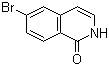 structure of CAS# 82827-09-6, 6-Bromo-2H-isoquinolin-1-one