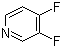 结构式 CAS# 82878-63-5, 3,4-二氟吡啶