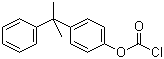 4-Cumylphenhyl chloroformate molecular structure (CAS 82941-10-4)
