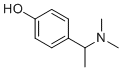 4-[1-(二甲基氨基)乙基]-苯酚分子结构 (CAS 82965-48-8)