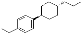 structure of CAS# 82991-47-7, trans-1-Propyl-4-(4'-ethylphenyl)cyclohexane;2-BH-3; PCH 32; S 1484