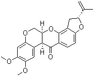 鱼藤酮分子结构 (CAS 83-79-4)