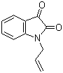 1-Allyl-1H-indole-2,3-dione molecular structure (CAS 830-74-0)