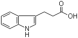 3-Indolepropionic acid molecular structure (CAS 830-96-6)