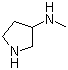 3-(Methylamino)pyrrolidine molecular structure (CAS 83030-08-4)