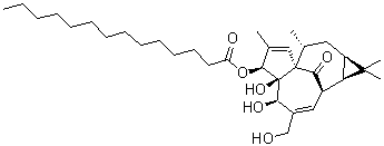 3-O-Tetradecanoylingenol molecular structure (CAS 83036-62-8)