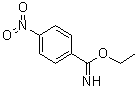 4-Nitrobenzenecarboximidic acid ethyl ester molecular structure (CAS 831-68-5)