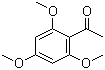 结构式 CAS# 832-58-6, 2',4',6'-三甲氧基苯乙酮