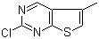 2-Chloro-5-methylthieno[2,3-d]pyrimidine molecular structure (CAS 83259-31-8)