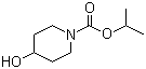 结构式 CAS# 832715-51-2, 4-羟基哌啶-1-甲酸异丙酯