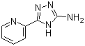 结构式 CAS# 83417-23-6, 5-(吡啶-2-基)-4H-1,2,4-三唑-3-胺