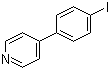 structure of CAS# 83420-59-1, 4-(4-Iodophenyl)pyridine
