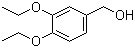 结构式 CAS# 83459-29-4, 3,4-二乙氧基苄醇; 3,4-二乙氧基苯甲醇