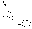 3-Benzyl-3-azabicyclo[3.2.1]octan-8-one molecular structure (CAS 83507-33-9)