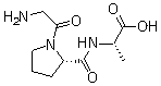 structure of CAS# 837-83-2, Glycyl-L-prolyl-L-alanine;Glycylprolylalanine; NSC 97941
