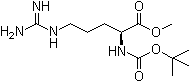 N2-[(1,1-Dimethylethoxy)carbonyl]-L-arginine methyl ester molecular structure (CAS 83731-79-7)
