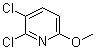2,3-Dichloro-6-methoxypyridine molecular structure (CAS 83732-68-7)