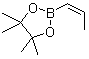 structure of CAS# 83947-59-5, 4,4,5,5-Tetramethyl-2-((Z)-1-propenyl)-1,3,2-dioxaborolane