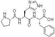 L-Prolyl-L-histidyl-L-phenylalanine molecular structure (CAS 83960-34-3)