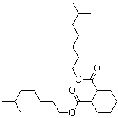 结构式 CAS# 84-71-9, 1,2-环己二甲酸二异辛酯