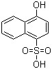 1-萘酚-4-磺酸分子结构 (CAS 84-87-7)
