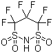 1,1,2,2,3,3-Hexafluoropropane-1,3-disulfonimide molecular structure (CAS 84246-29-7)