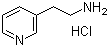 3-(2-Aminoethyl)pyridine hydrochloride molecular structure (CAS 84359-16-0)