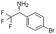 structure of CAS# 843608-53-7, (R)-1-(4-Bromophenyl)-2,2,2-trifluoroethanamine