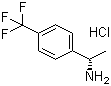 (S)-1-[4-(Trifluoromethyl)phenyl]ethylamine hydrochloride molecular structure (CAS 84499-78-5)