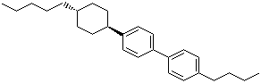 trans-4-Butyl-4'-(4-pentylcyclohexyl)-1,1'-biphenyl molecular structure (CAS 84540-36-3)