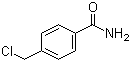 structure of CAS# 84545-14-2, 4-(Chloromethyl)benzamide