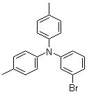3-Bromo-N,N-bis(4-methylphenyl)benzenamine molecular structure (CAS 845526-91-2)