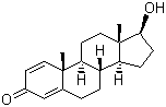 structure of CAS# 846-48-0, Boldenone;1-Dehydrotestosterone; 17b-Hydroxyandrosta-1,4-dien-3-one