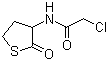 2-Chloro-N-(tetrahydro-2-oxo-3-thienyl)acetamide molecular structure (CAS 84611-22-3)