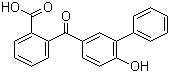 Fendizoic acid molecular structure (CAS 84627-04-3)