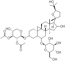 结构式 CAS# 84680-75-1, 黄芪皂苷 I